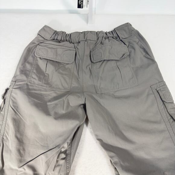 Duluth Trading Co Dry On The Fly Cargo Pant Men M x30 (30W 30L) Grey Elastic - Picture 14 of 16